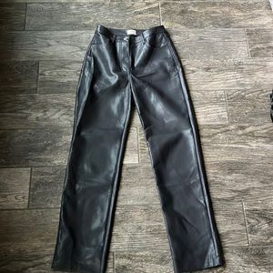 Aritzia Melina leather pant